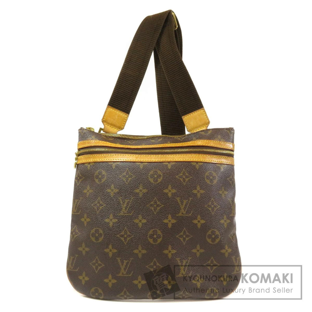 Louis Vuitton Pochette Bosphore Monogram Canvas Shoulder Bag Brown